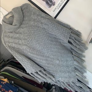 Poncho sweater